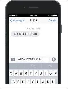 Semak baki pinjaman AEON Credit SMS Online