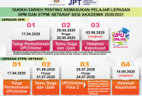 Semakan UPU: Keputusan Kemasukan Lepasan STPM/Setaraf