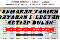 Semakan Tarikh Bayaran i-Lestari KWSP