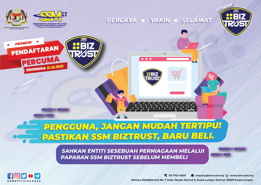 Cara Daftar SSM Percuma