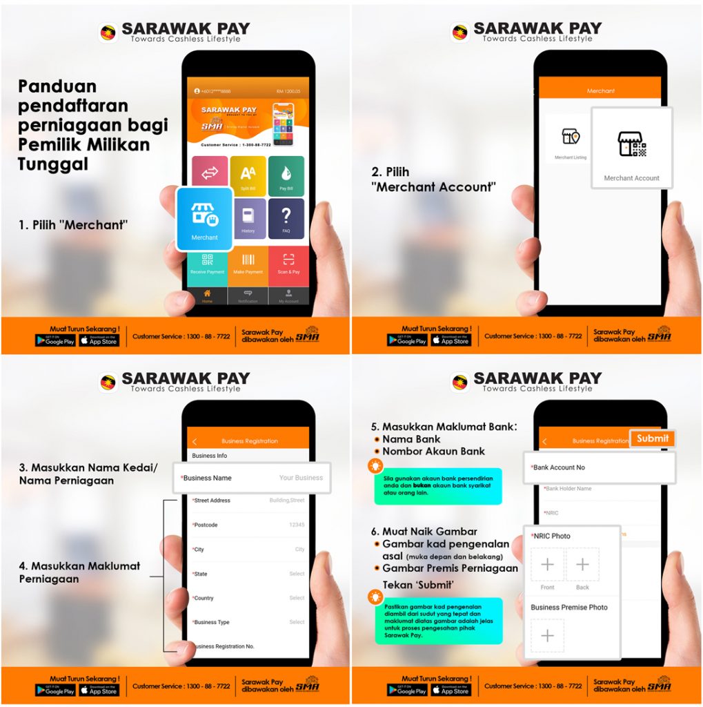 Cara Daftar SarawakPay Online 2021 Dengan Mudah